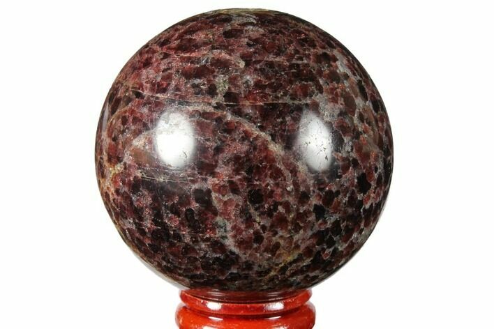 Polished Garnetite (Garnet) Sphere - Madagascar #132034
